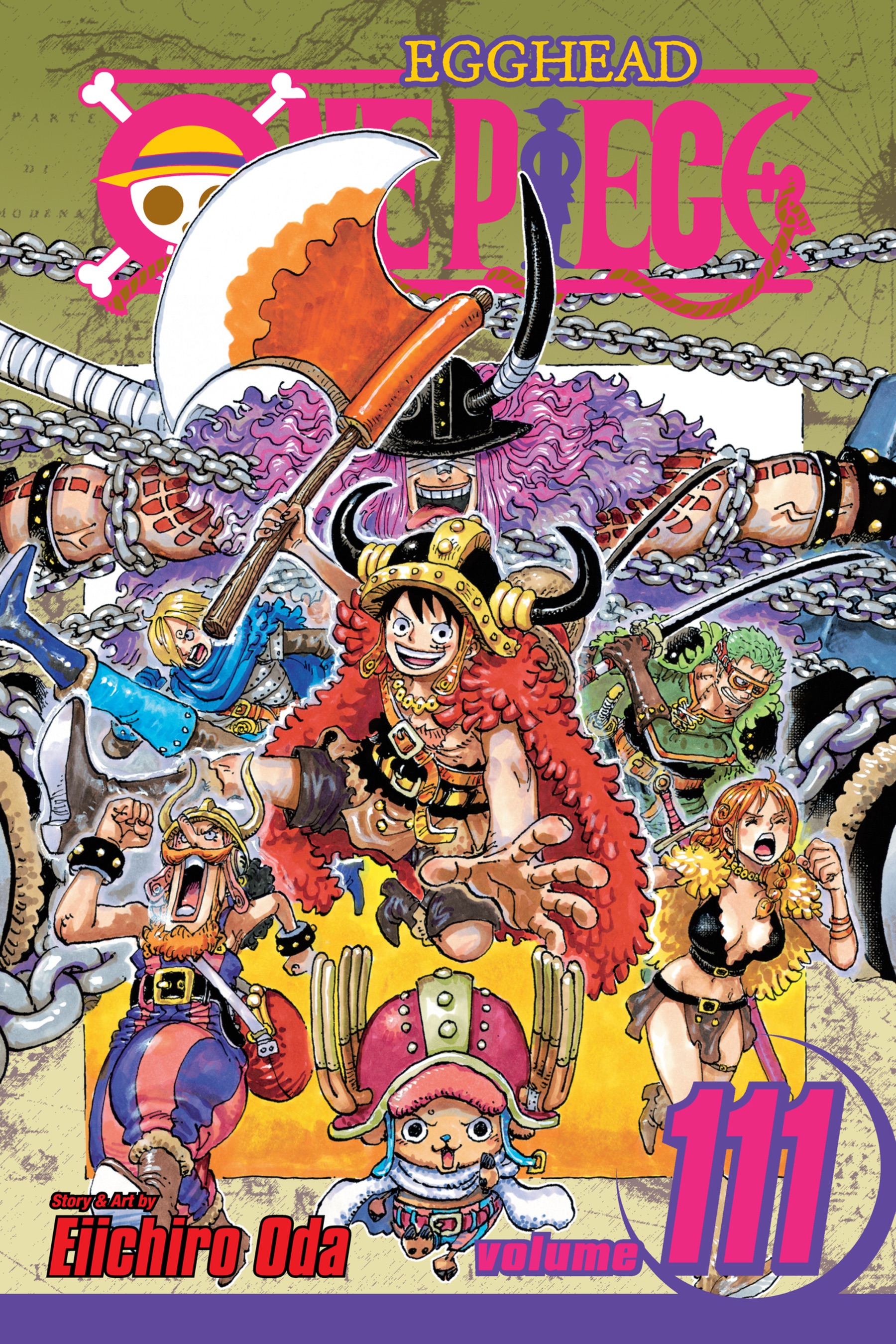 One Piece, Vol. 111: Adventure in Elbaph
