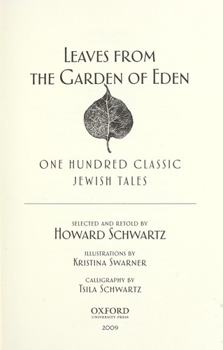 Leaves from the Garden of Eden: One Hundred Classic Jewish Tales