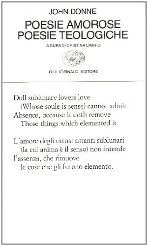 Poesie amorose. Poesie teologiche