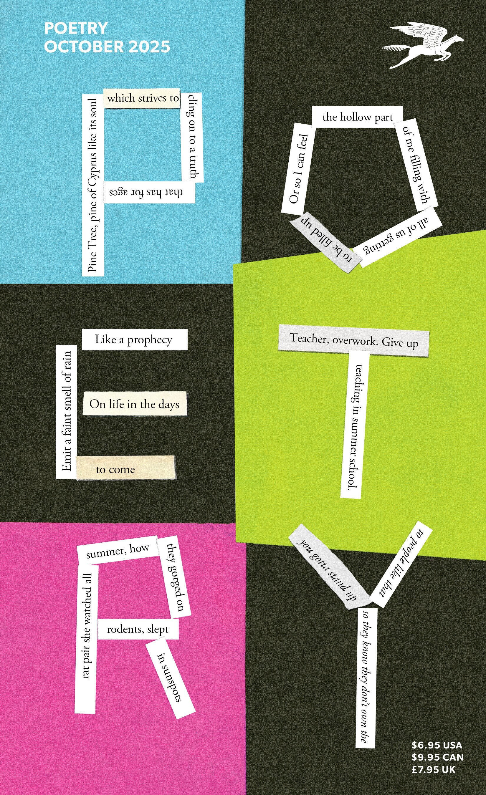Poetry Magazine October 2025