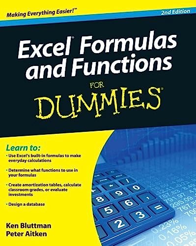 Excel Formulas And Functions for Dummies
