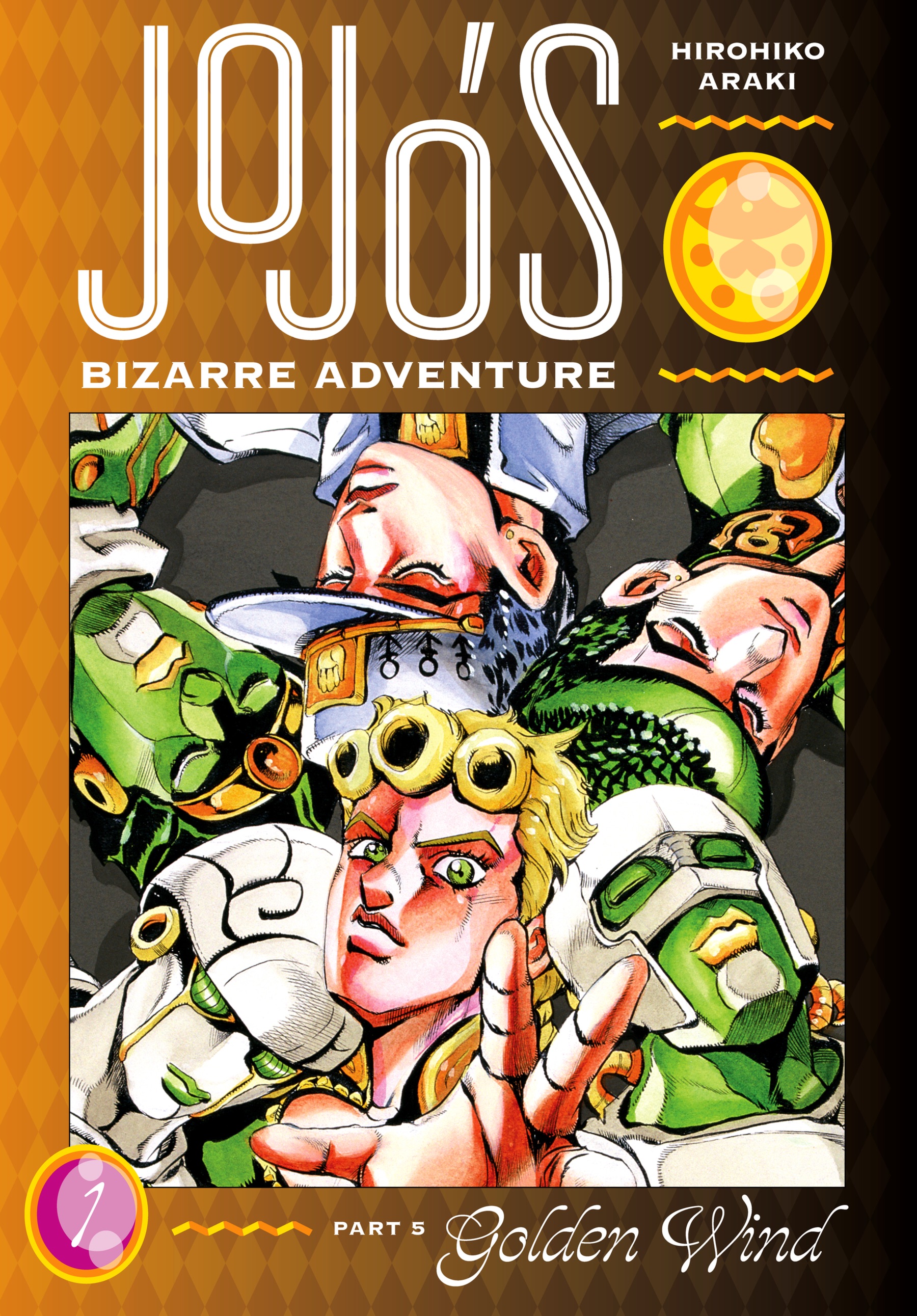JoJo's Bizarre Adventure: Part 5--Golden Wind (Deluxe Edition), Vol. 1