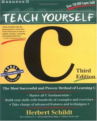 Teach Yourself C