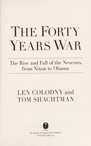 The forty years war