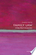 Family Law: A Very Short Introduction