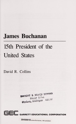 James Buchanan, 15th president of the United States