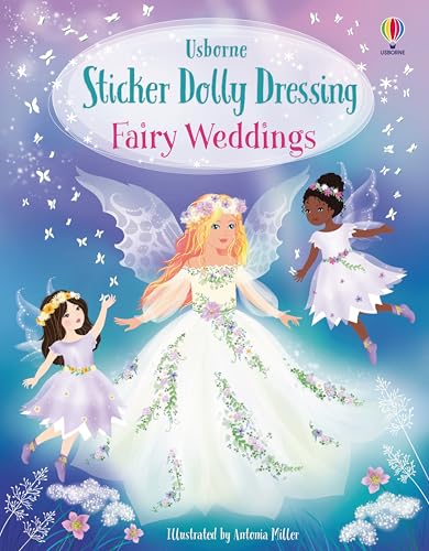 Usborne Sticker Dolly Dressing Fairy Weddings.