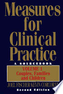 Measures for Clinical Practice: Couples, families, and children