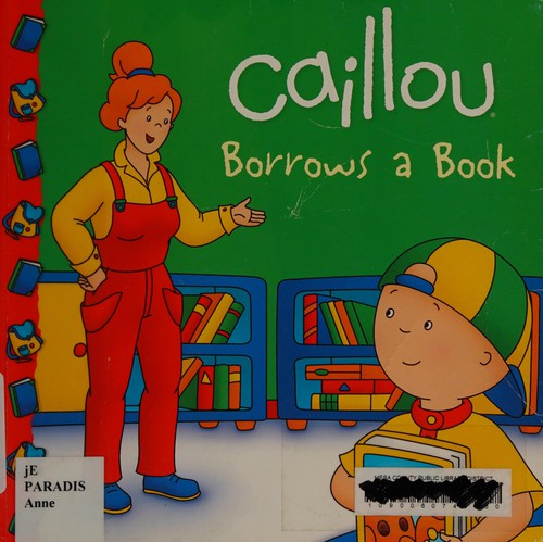 Caillou borrows a book