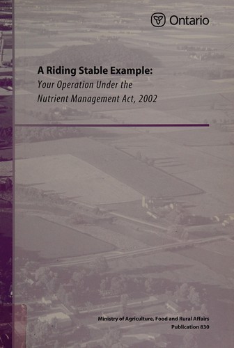 A riding stable example