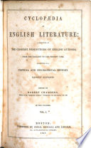 Cyclopaedia of English Literature