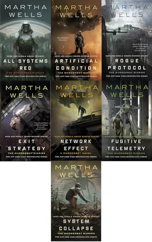 The Murderbot Diaries Collection 7 Hardcover Book Set