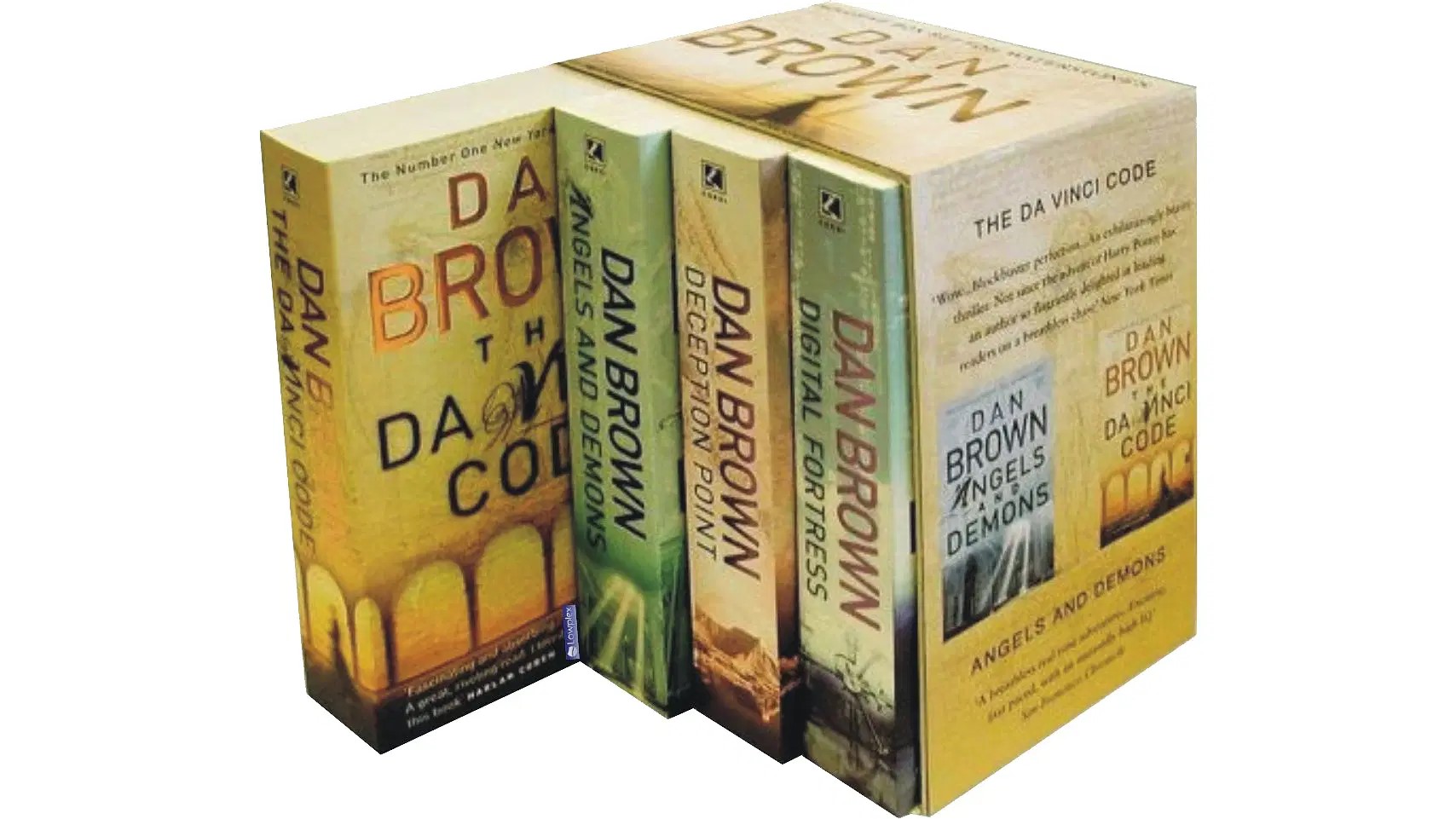 Dan Brown 4-Book Boxset