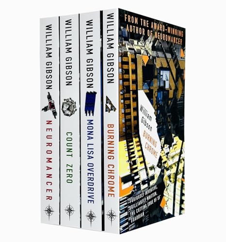 William Gibson Neuromancer Collection 4 Books Bundle