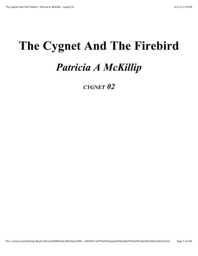 The Cygnet and the Firebird