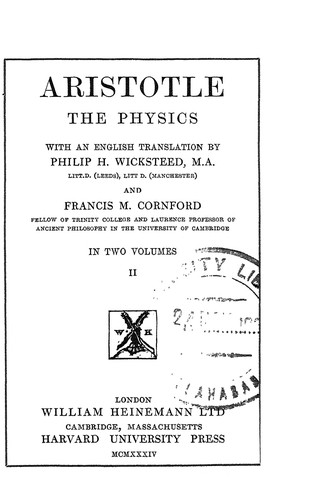 Physics: Bks. 1-4