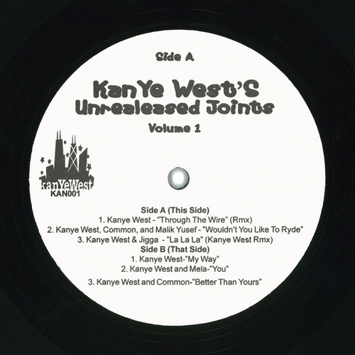 Unreleased Joints, Volume 1