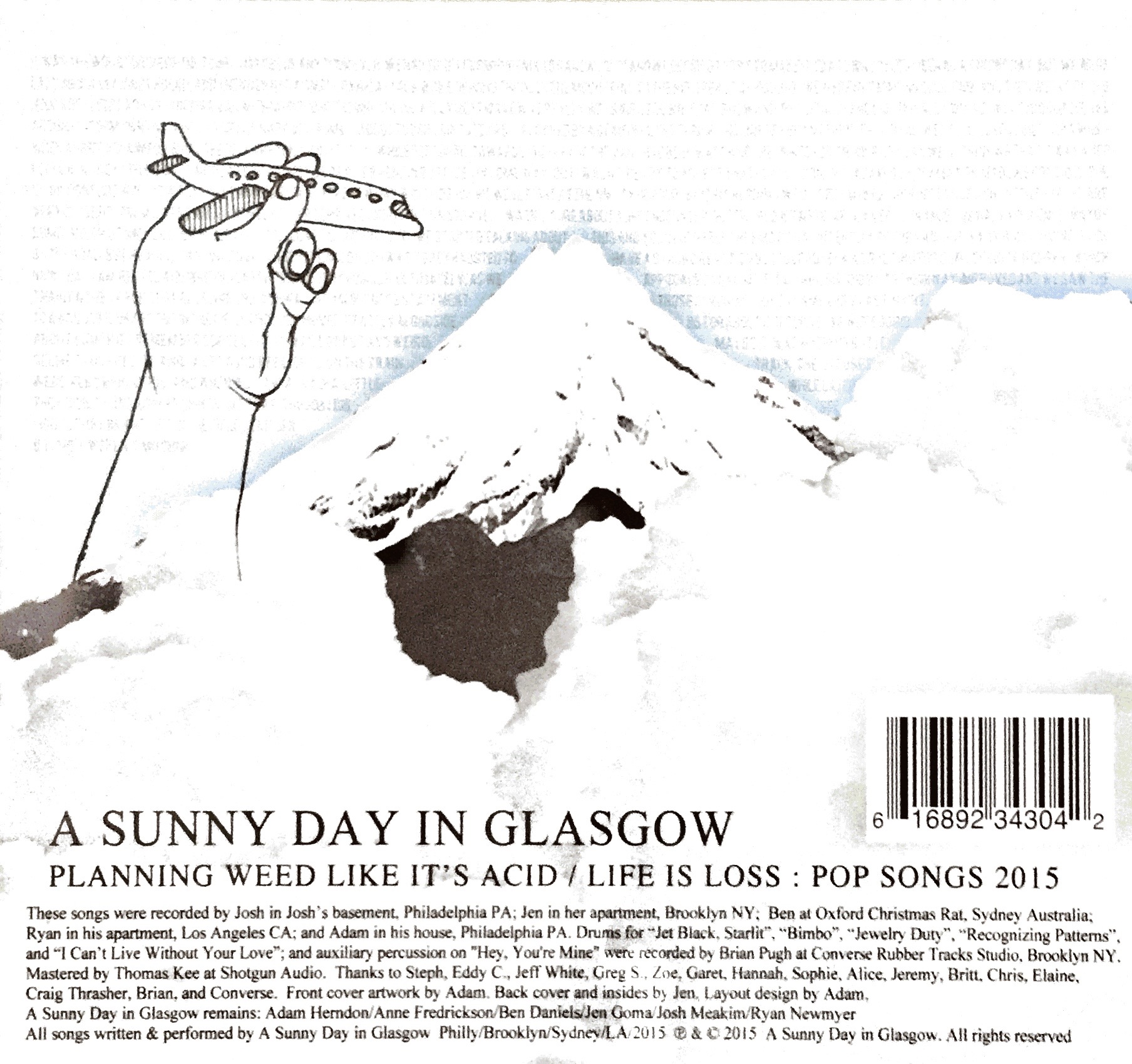 Planning Weed Like It's Acid / Life Is Loss : Pop Songs 2015