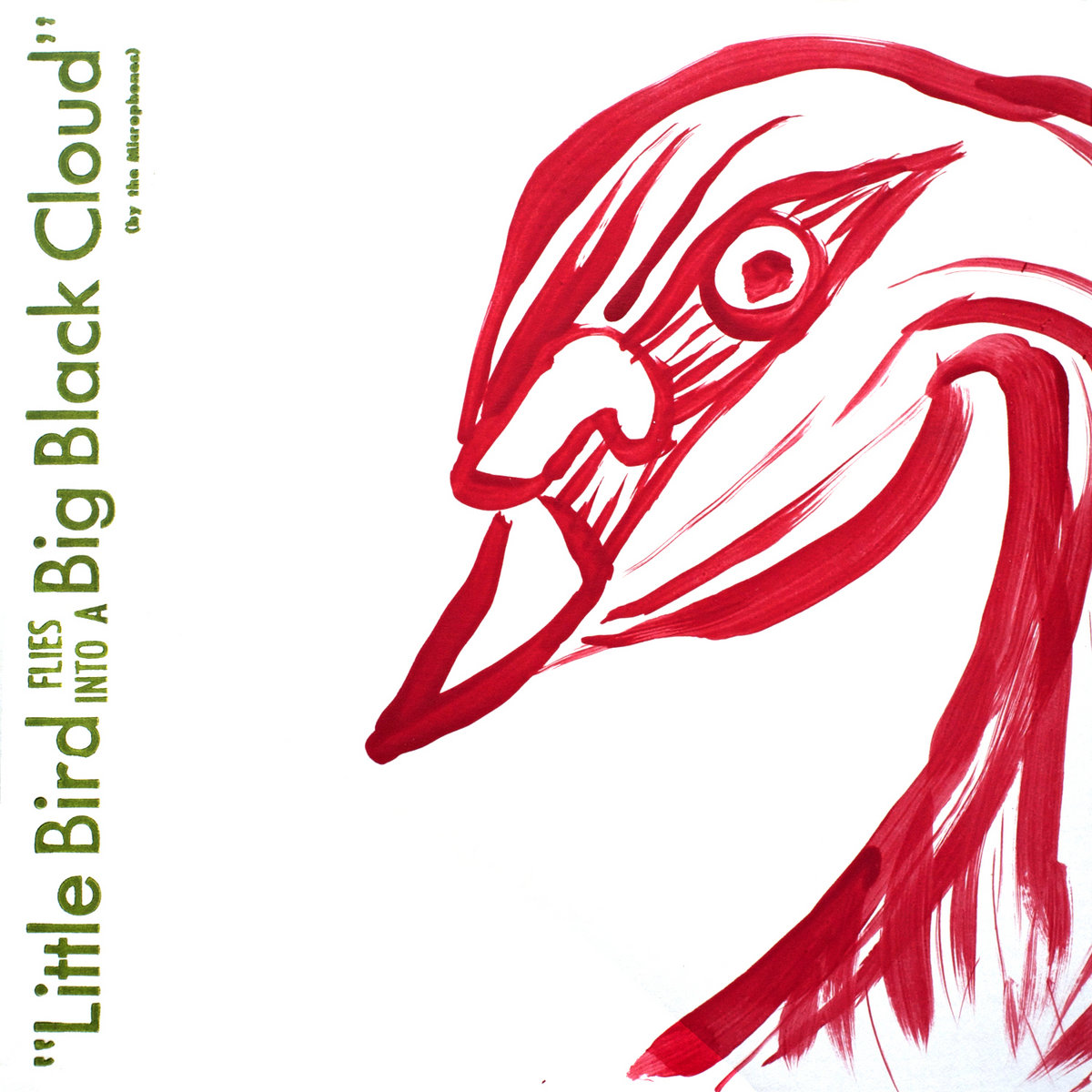 Little Bird Flies Into a Big Black Cloud