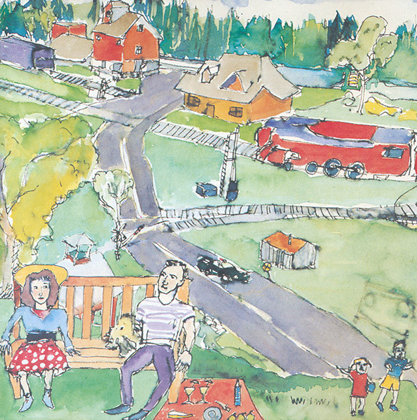 Distant Plastic Trees