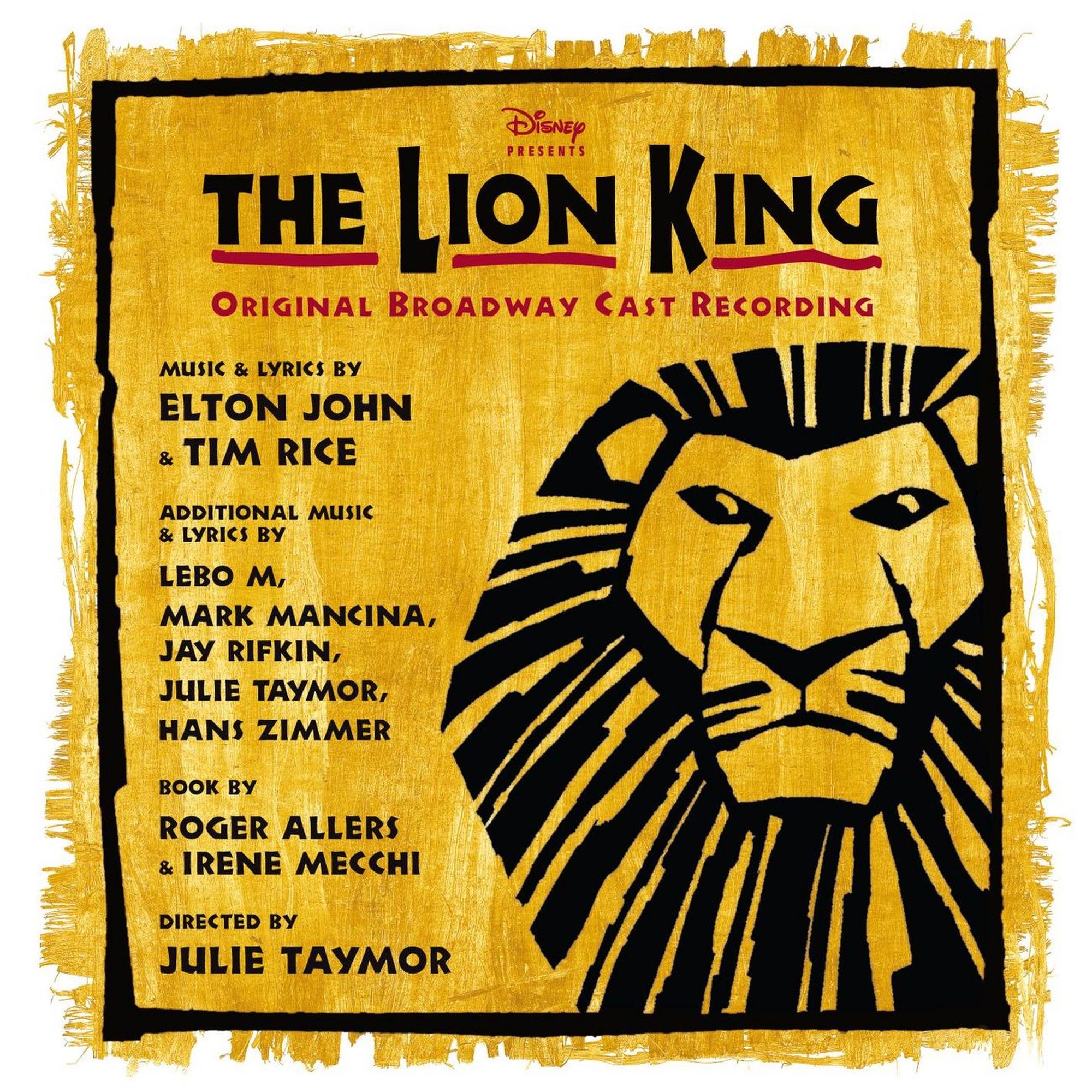 The Lion King: Original Broadway Cast Recording