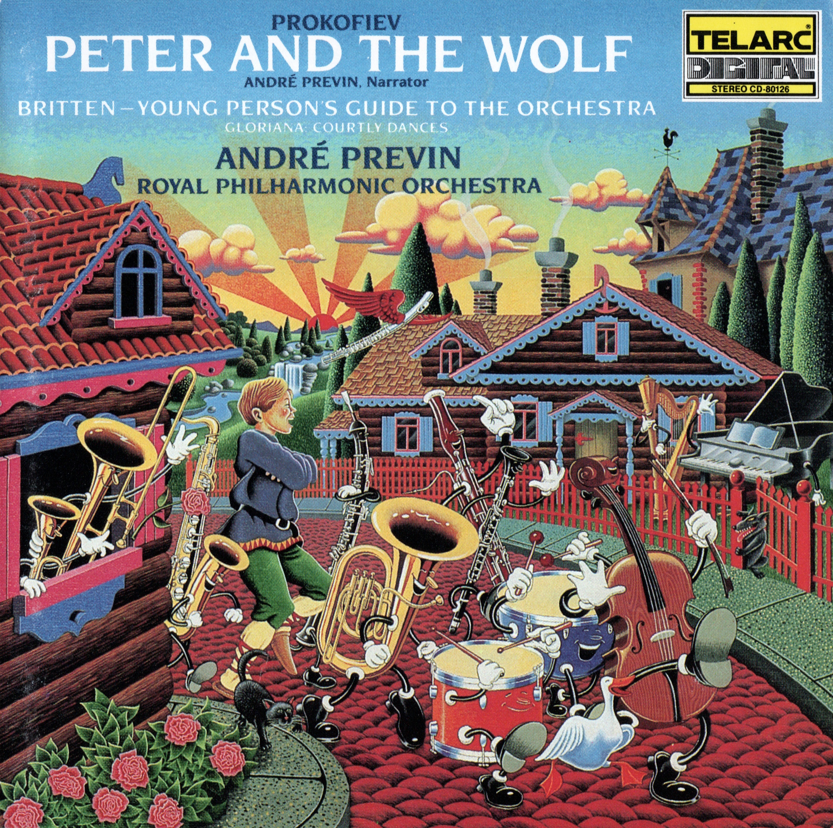 Prokofiev Peter and the Wolf / Britten: Young Person's Guide to the Orchestra / Gloriana Courtly Dances