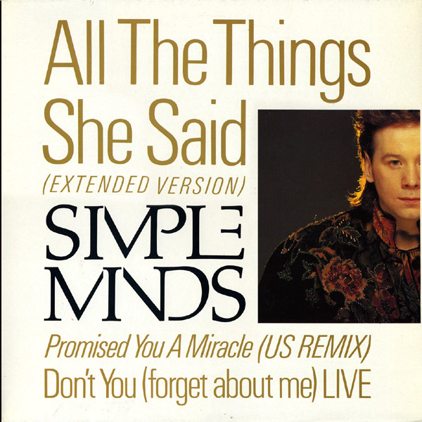 All the Things She Said