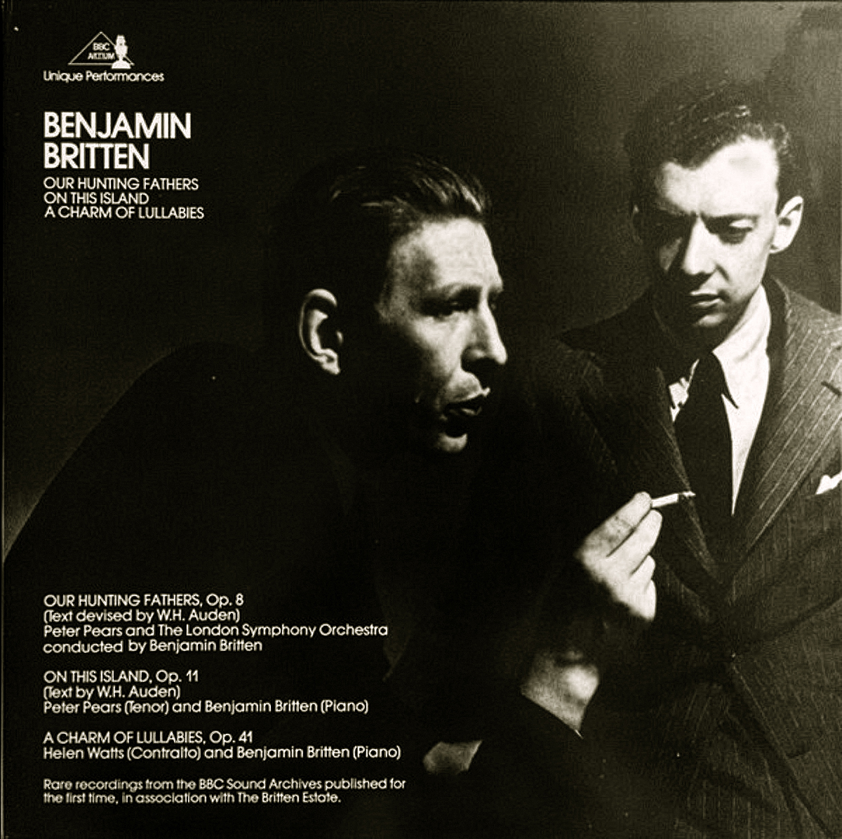 Our Hunting Fathers / On This Island / A Charm of Lullabies