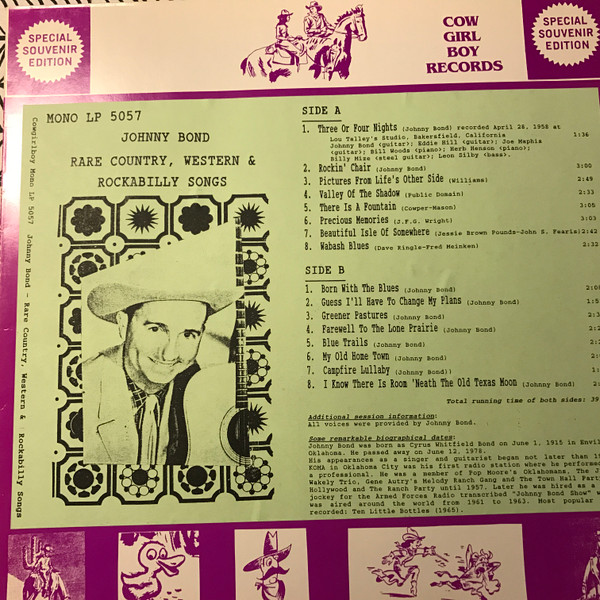 Rare Country, Western & Rockabilly Songs