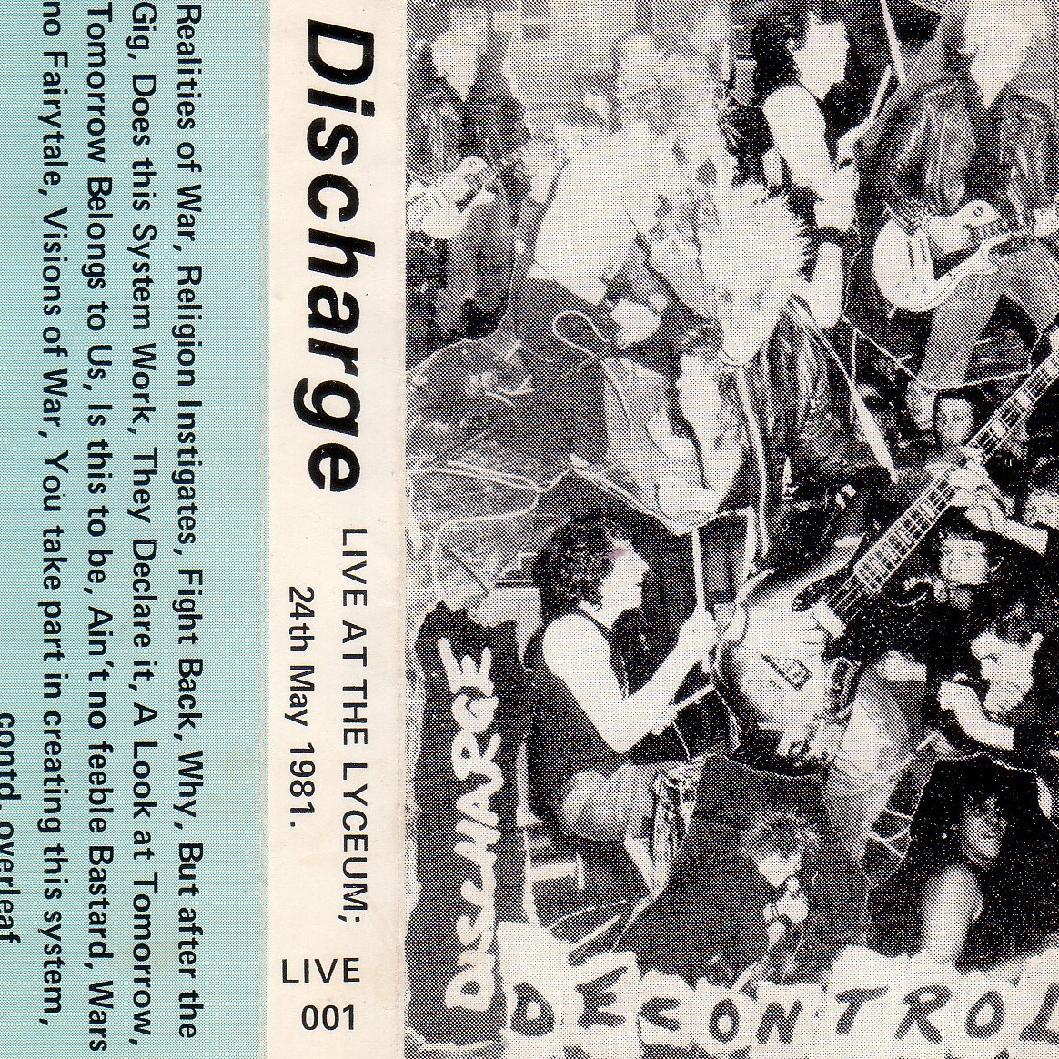 Live at The Lyceum; 24th May 1981