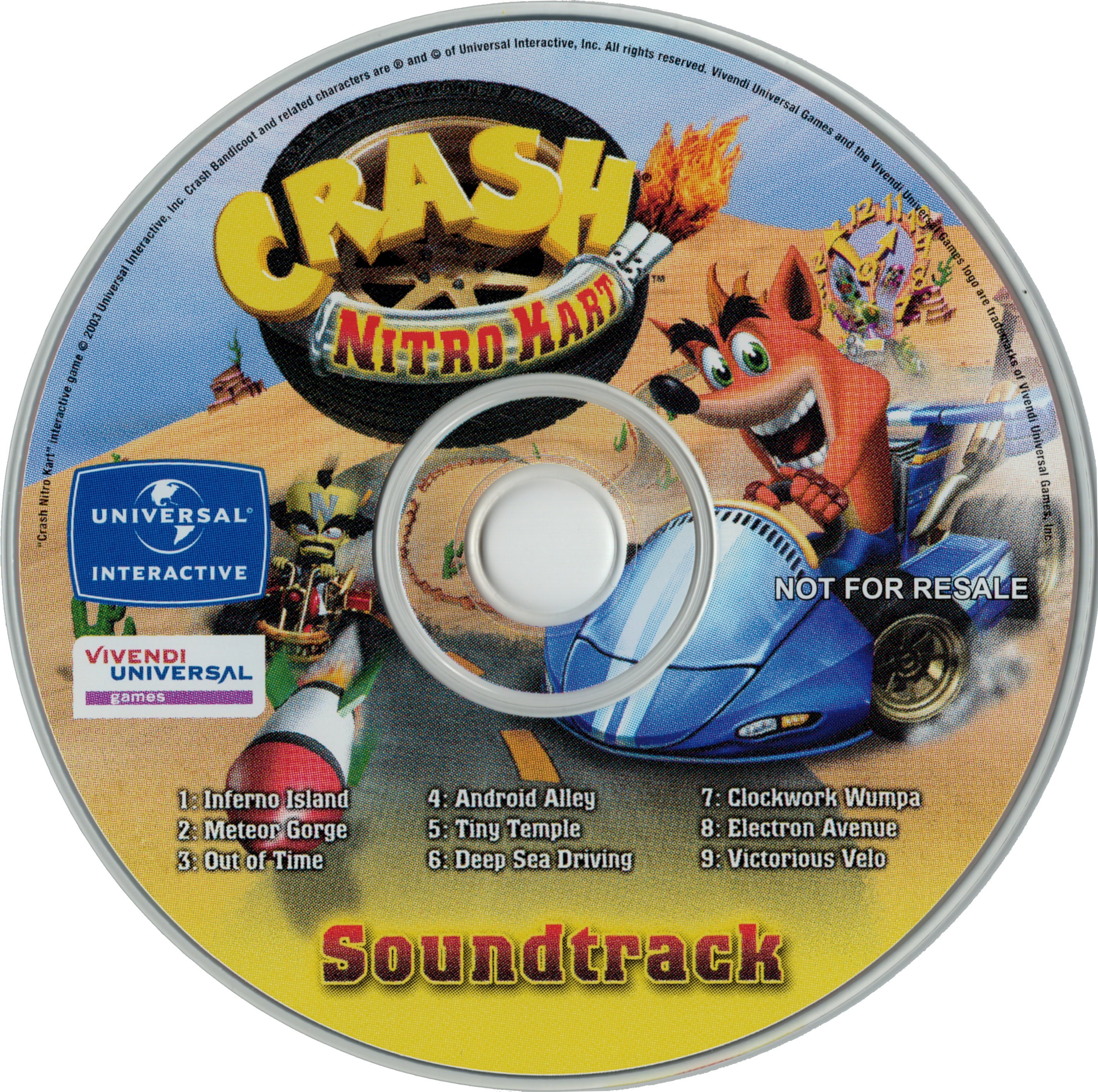 Crash Nitro Kart Soundtrack
