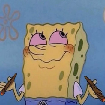 spongebob weed 420