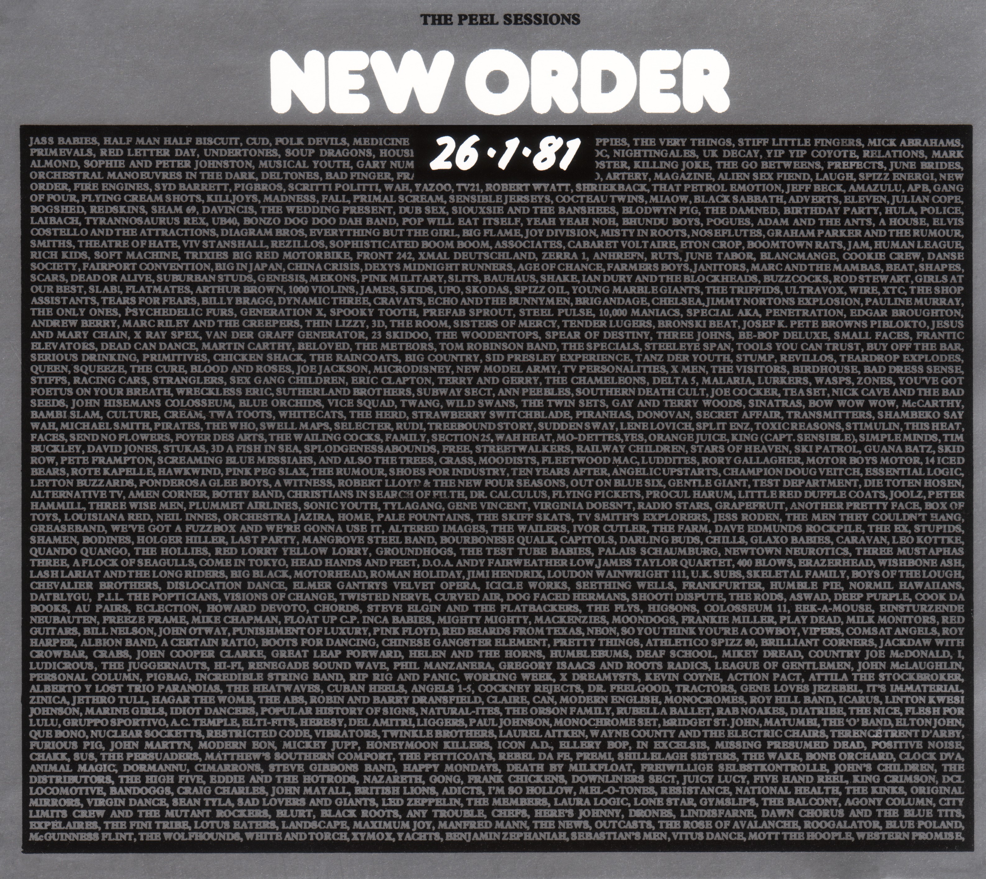 The Peel Sessions (26.1.81)