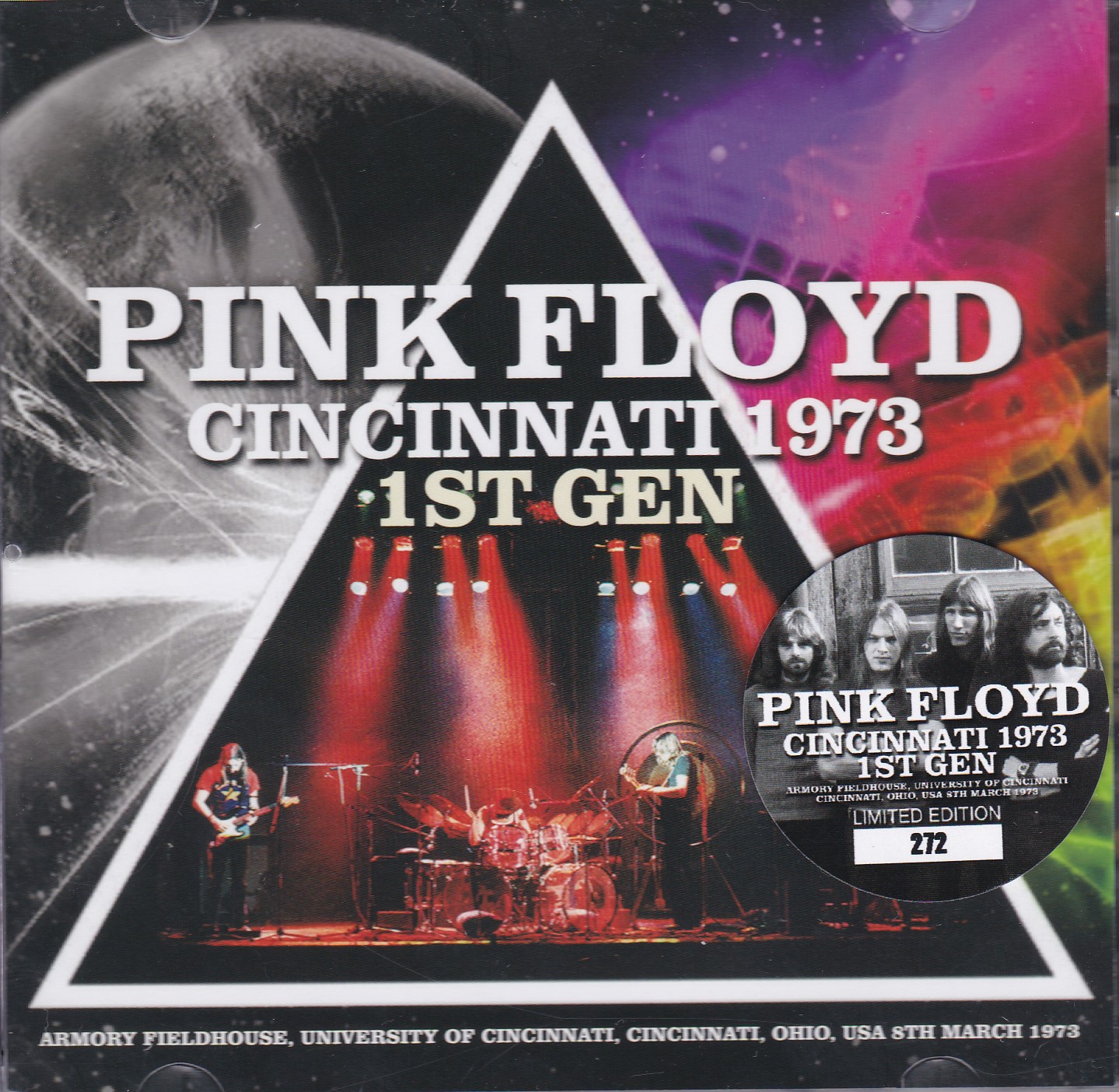 Live at University of Cincinnati, USA, 8 Mar 1973