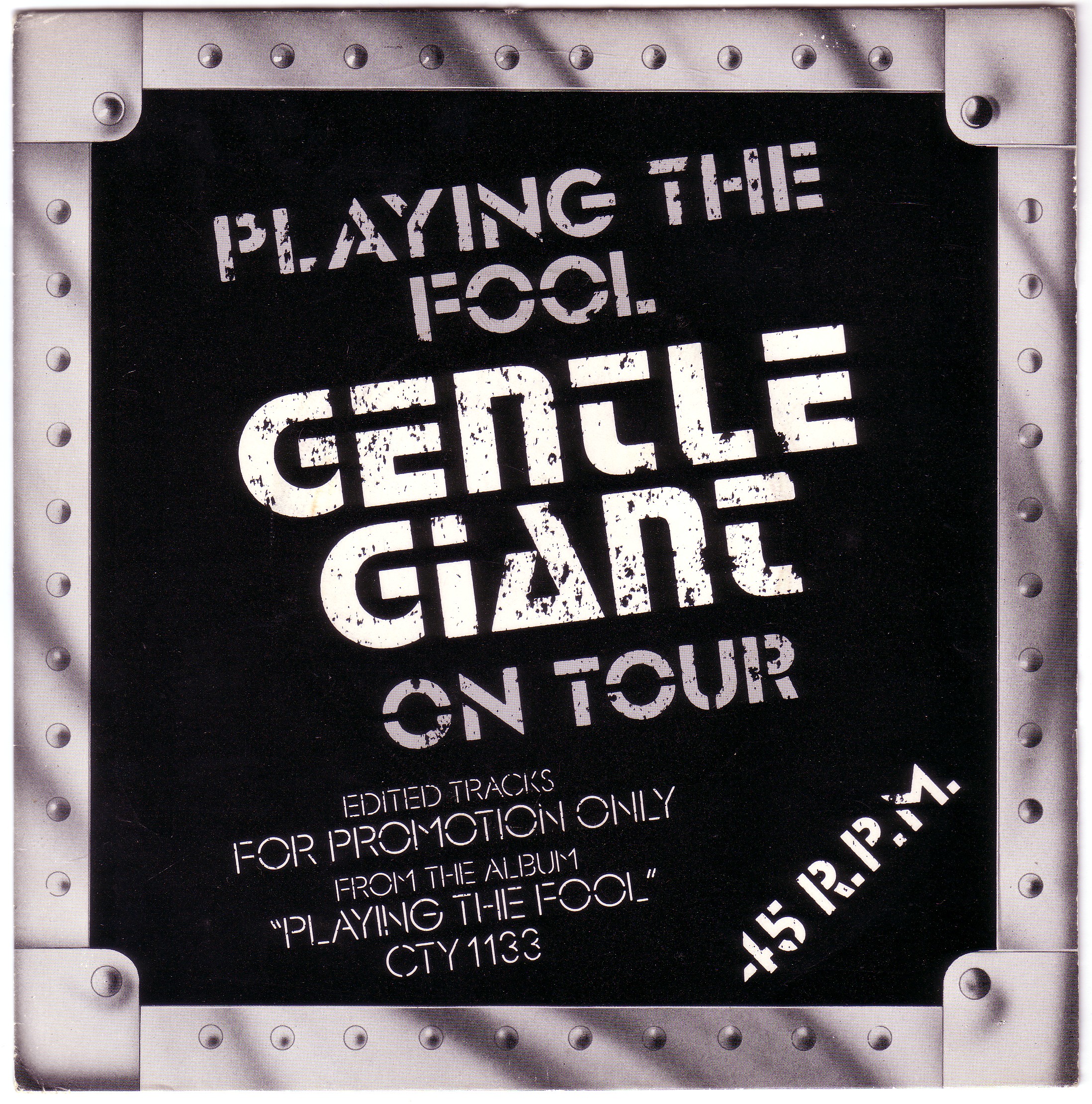 Gentle Giant On Tour