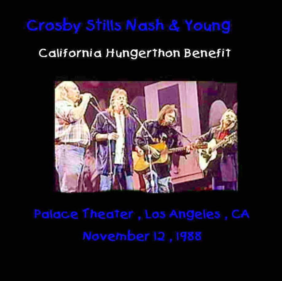 1988‐11‐12: California Hungerthon Benefit, The Palace, Hollywood, CA, USA
