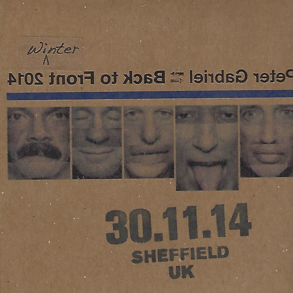 Back to Front Winter 2014: 30.11.14 Sheffield, UK