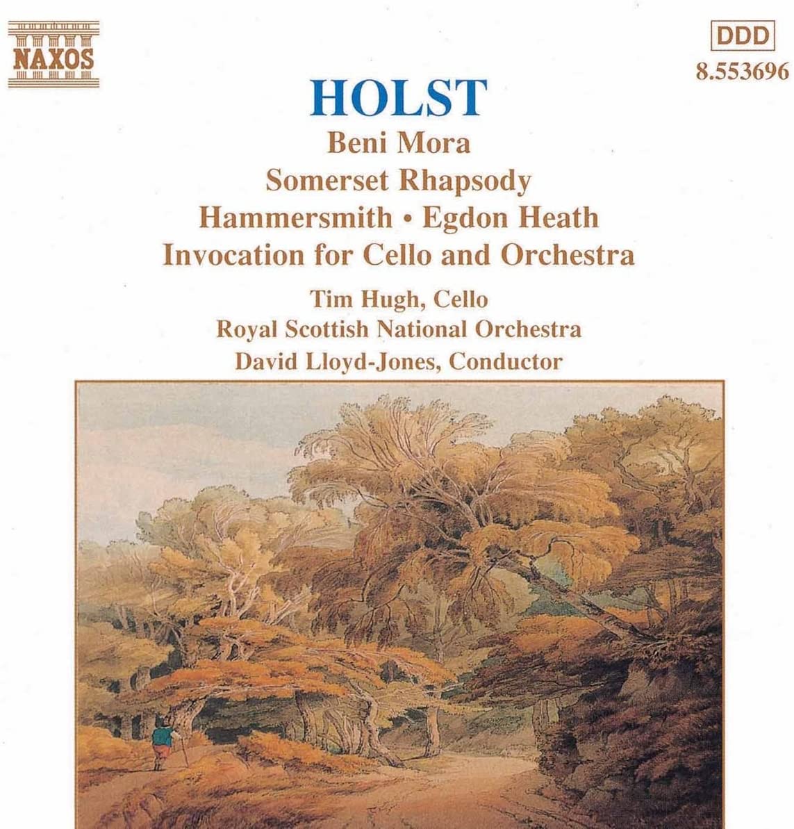 Beni Mora / Somerset Rhapsody / Hammersmith / Egdon Heath / Invocation for Cello and Orchestra