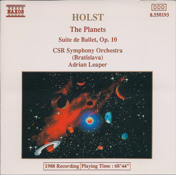 The Planets / Suite de Ballet, op. 10