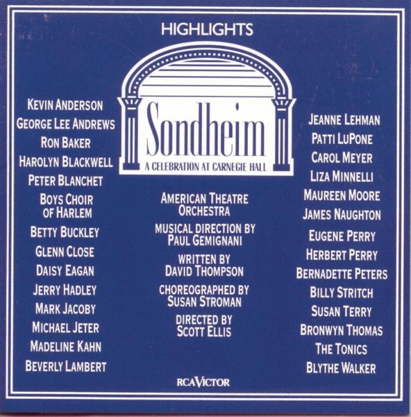 Sondheim: A Celebration