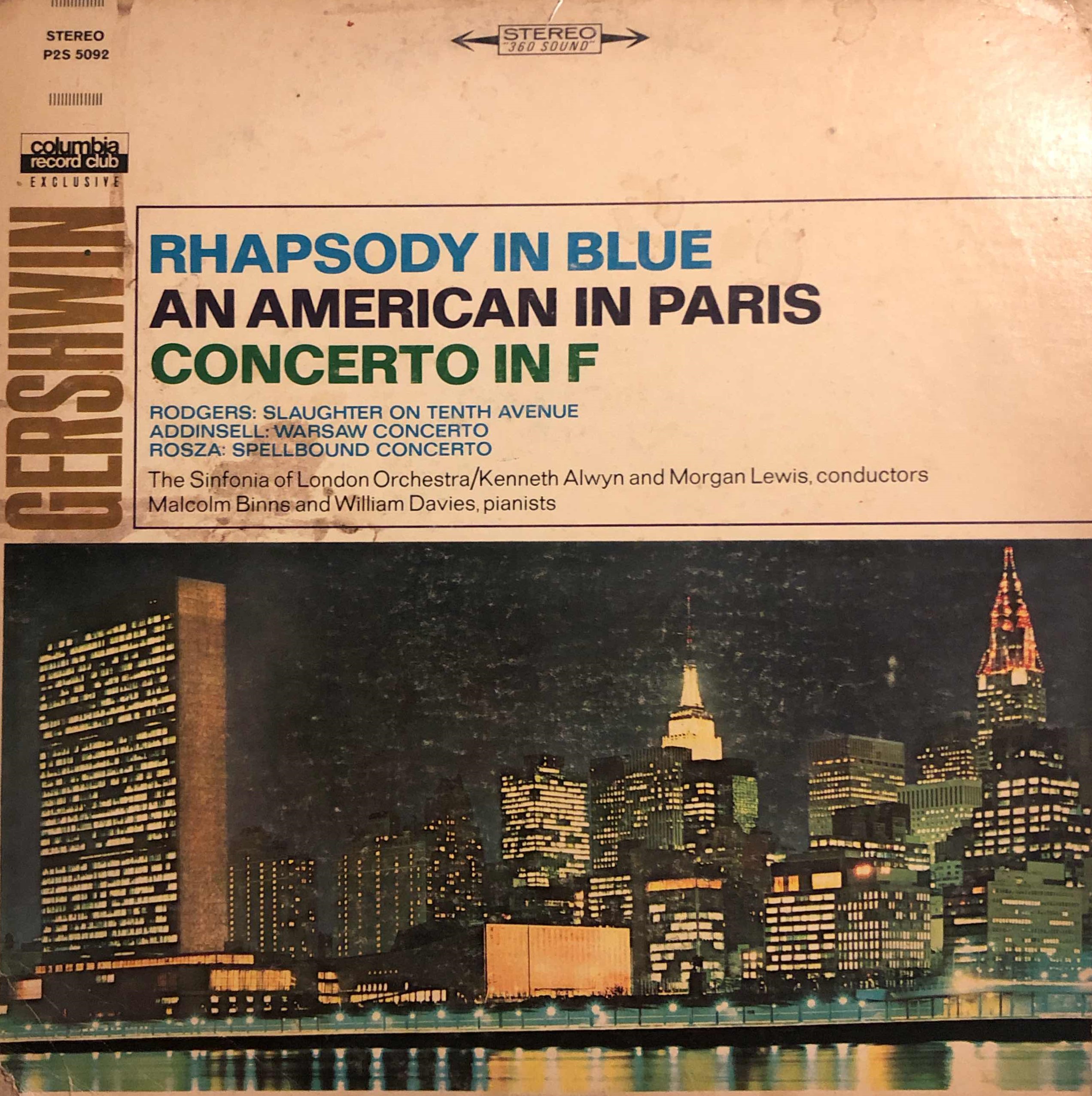 Rhapsody In Blue / An American In Paris / Concerto In F