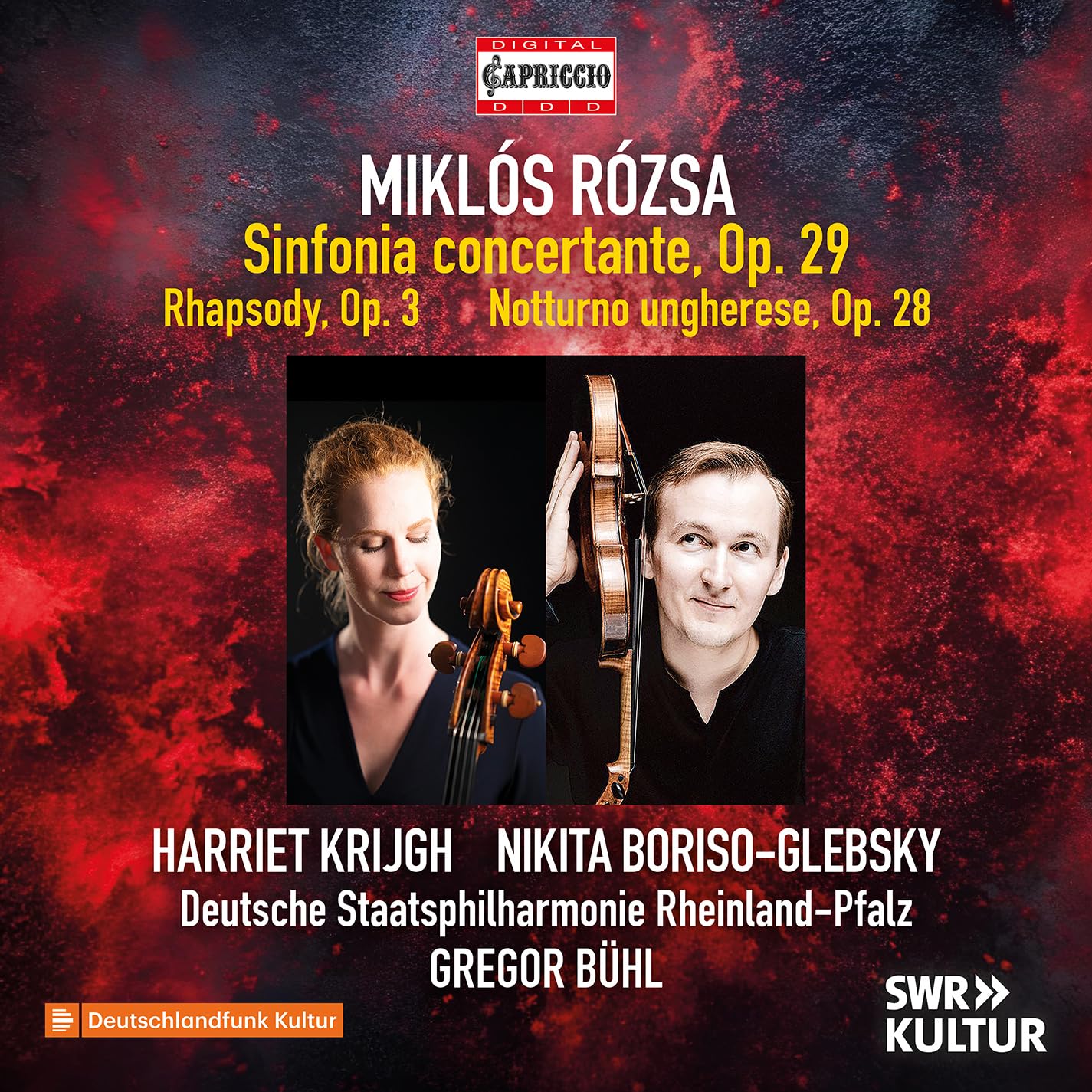Sinfonia concertante, op. 29 / Rhapsody, op. 3 / Notturno ungherese, op. 28