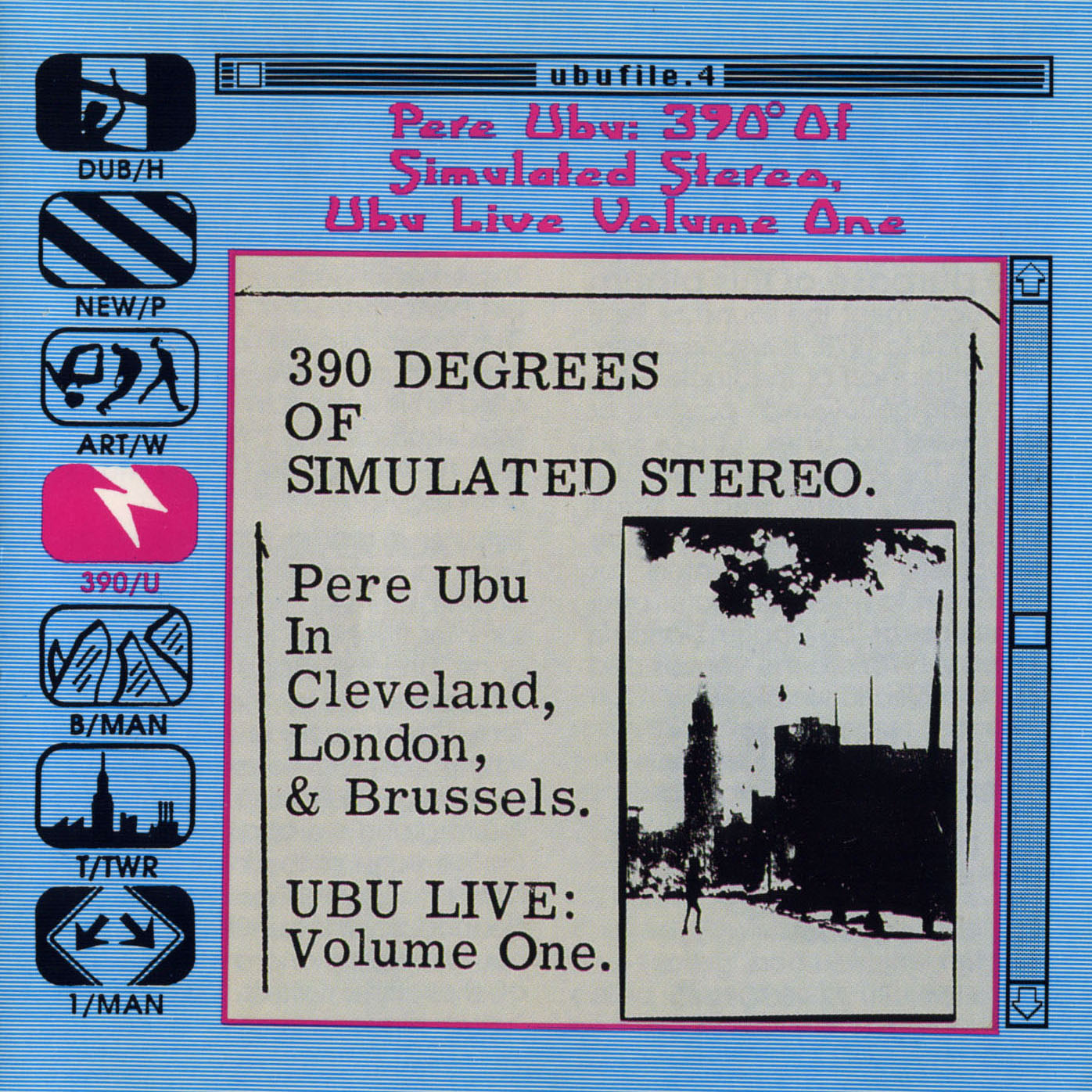 390 Degrees of Simulated Stereo: Ubu Live, Volume 1