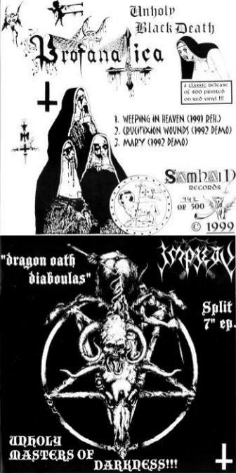 Unholy Black Death / Unholy Masters Of Darkness!!!