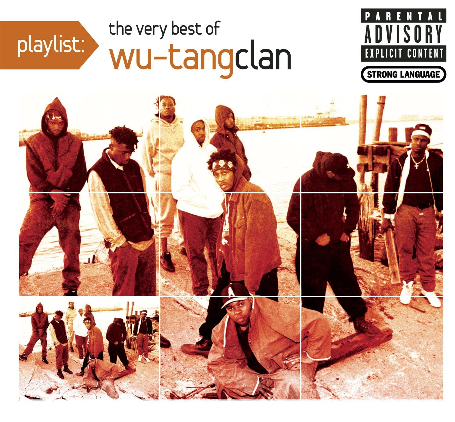 Cover of Playlist: The Very Best of Wu‐Tang Clan