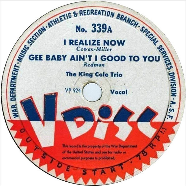 I Realize Now / Gee Baby Ain’t I Good to You / Twilight Time / Tico Tico