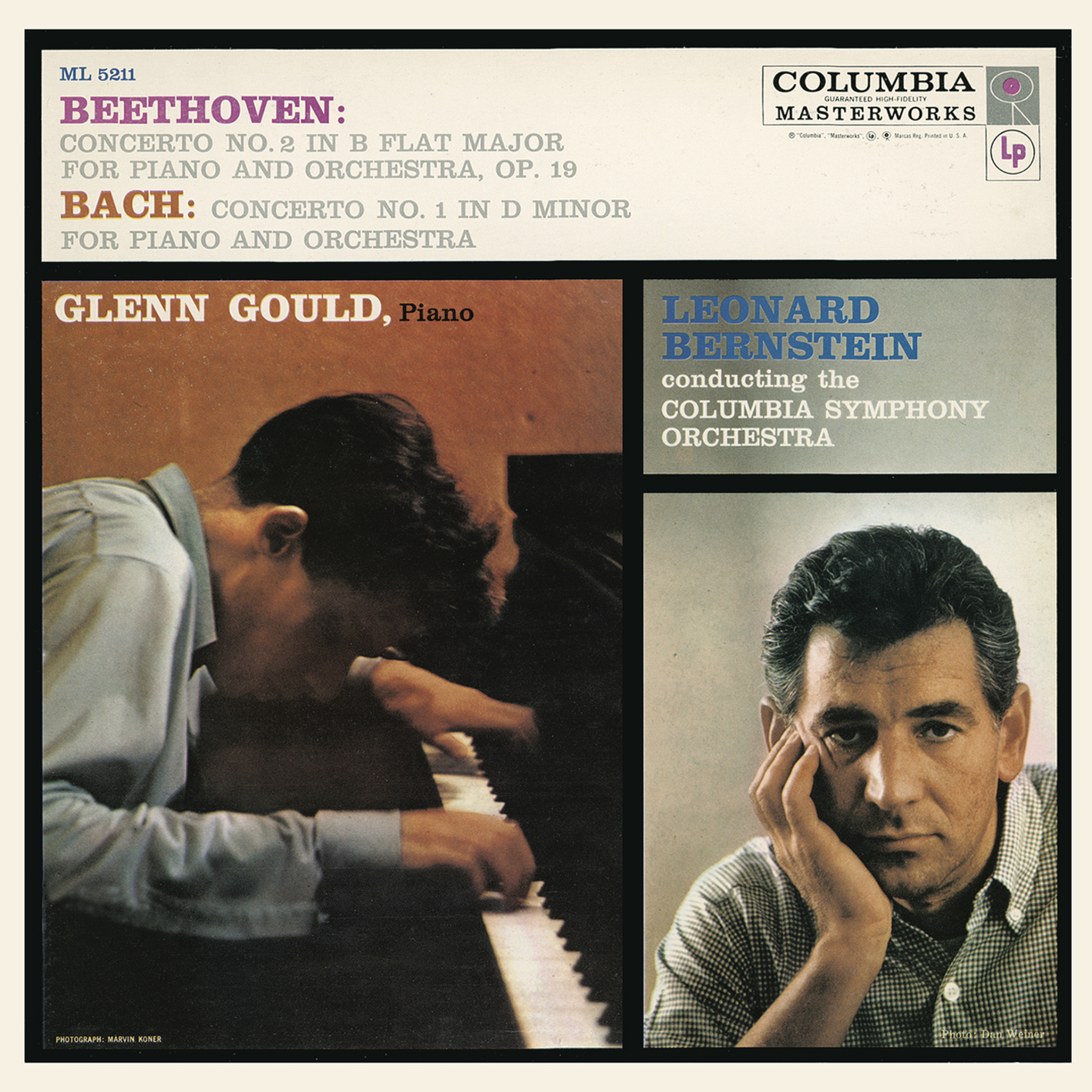 Piano Concerto No. 2 in B-flat major Op. 19 / Keyboard Concerto No. 1 in D minor, BWV 1052