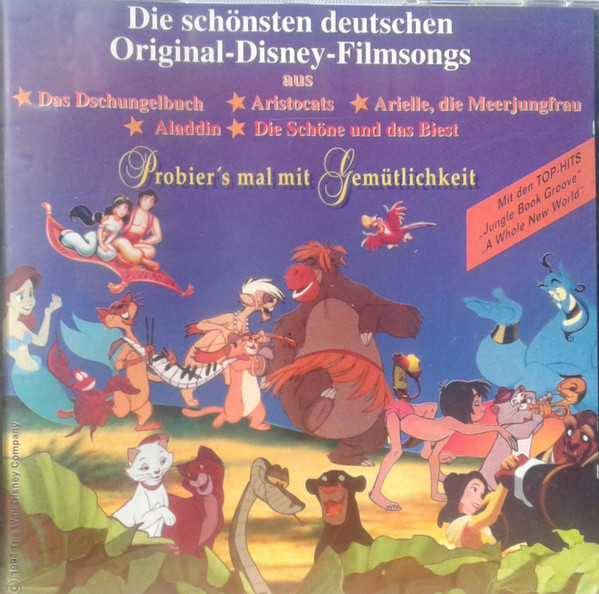 Die schönsten deutschen Original Disney Filmsongs