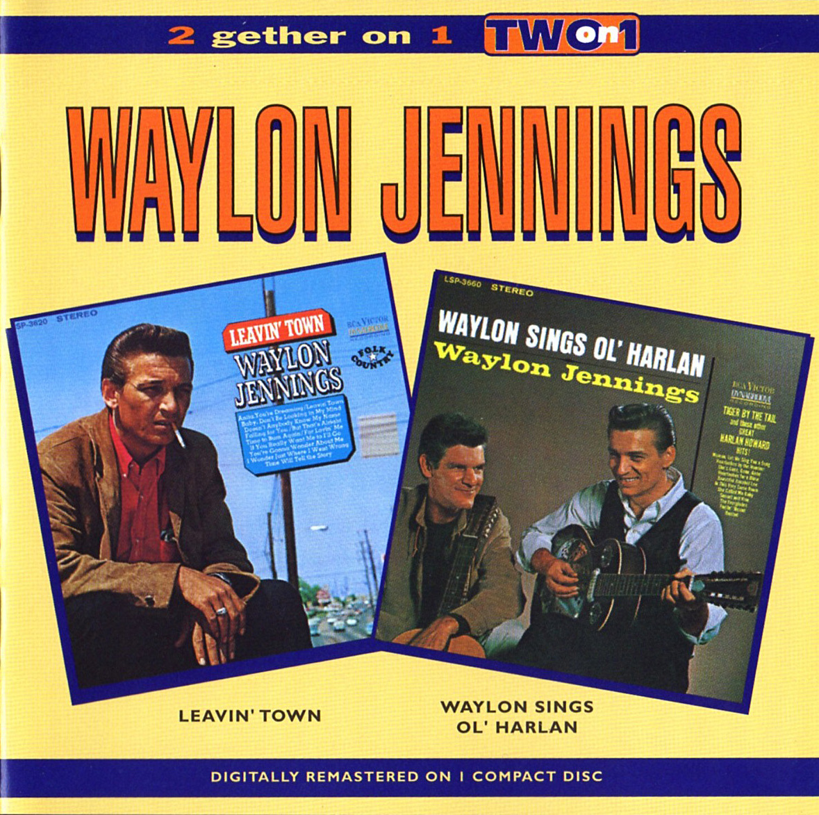 Leavin’ Town / Waylon Sings Ol’ Harlan