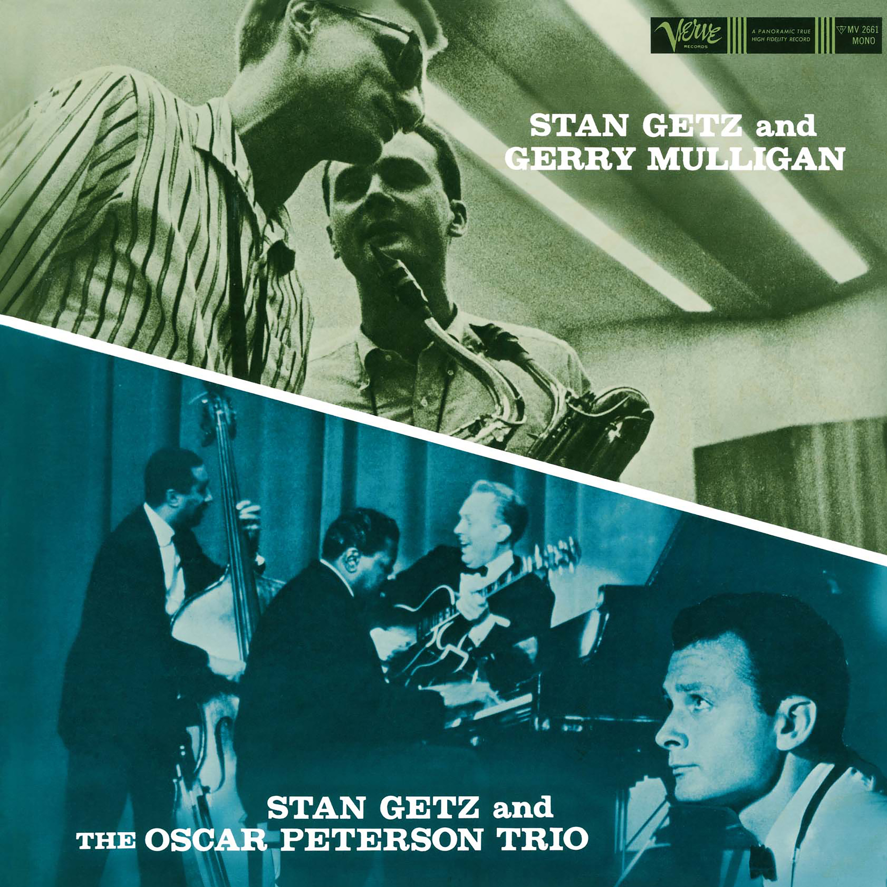 Stan Getz and Gerry Mulligan / Stan Getz and the Oscar Peterson Trio
